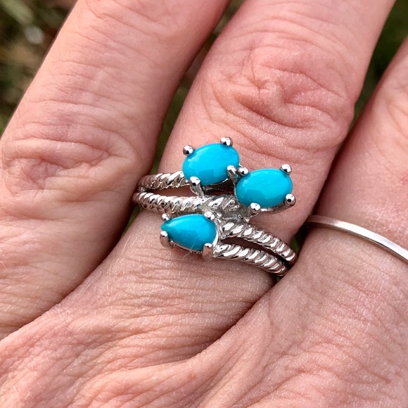 Pangea Mines Sleeping Beauty Ring,Size 7 MSRP $499 - Picture 3 of 8